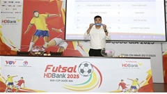 Lịch thi đấu giải Futsal HDBank cúp Quốc gia 2025